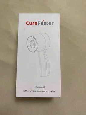 CureFaster PainlessQ UV Sterilization Wound Drier - White